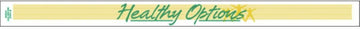 HUBERT "Healthy Options" Band-It Label - 13 3/4"L x 1"H, 500 per roll