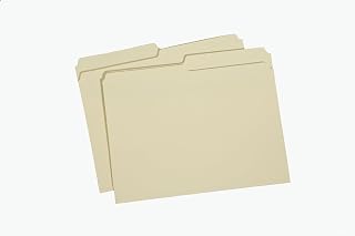 AbilityOne NSN2815945 - File Folder - Manila - 1/2 Cut - Letter