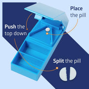 Pill Splitters by Medline – latex free, Blue, Model NON135000