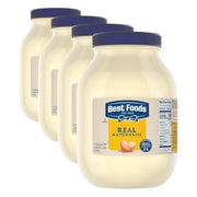 Best Foods 128 Fl Oz (Pack of 4) / Real / Off white Mayonnaise
