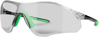 LIFT Safety LIFT Phalanx Safety Glasses, Matte Black Partial‑Frame, M–L Fit, ANSI Z87.1