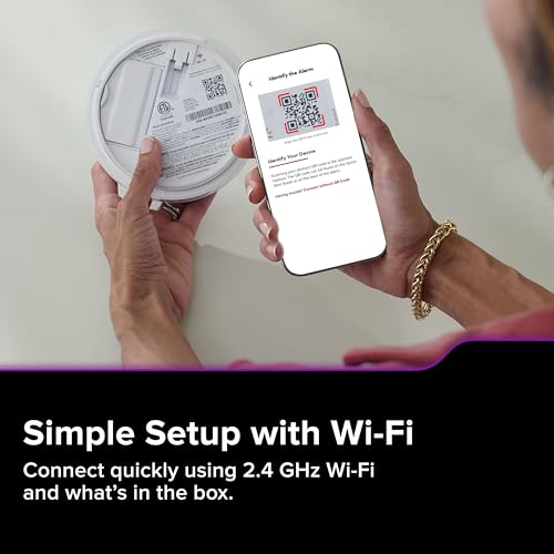 Kidde Smart Smoke & Carbon Monoxide Detector / 5 Inches / White Combination Smoke & Carbon Monoxide Detectors
