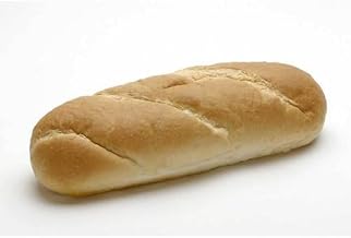 Roma Vienna Solid Poly White Bread Loaf, 15 inch -- 8 per case.