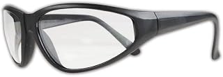 MAGID Y80 Gemstone Onyx Protective Glasses with Black Frame and Clear Lens (Case of 12)