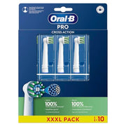 Oral-B 1 Count (Pack of 10) / New Version / White Toothbrush Replacement Heads
