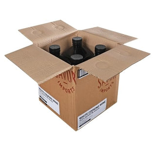 White Genuine Italian Alcohol Cooking Wine by Savor Imports – White, Pack of 4, Model 734581