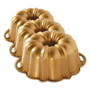 Nordic Ware Gold / 15 Cup (Pack of 3) / Pan Bundt Pans