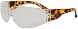 MAGID Colored Temple Mini Myst Safety Glasses, 1 Pair, Y12641C