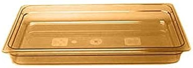 Cambro Amber Full Size High Heat 2-1/2" H-Pan