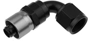 Redhorse Performance 7090-12-2 Crimp Style Hose End (Black), 1 Pack
