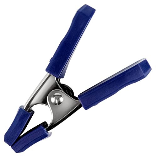 IRWIN 1-Inch (Pack of 2) / Blue / Modern Spring Clamps