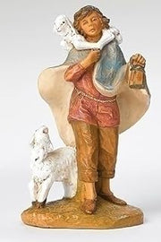 Fontanini by Roman, Paul The Shepherd, 7.5" Sacle Nativity Figure, Made in Italy