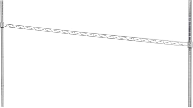 Nexel AHR72C 72 Hanging Rail, Chrome, 100 lbs Capacity