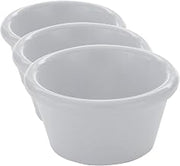 American Metalcraft MRS200W Smooth Ramekin, Melamine, 2 oz. Capacity, White (Pack of 3)