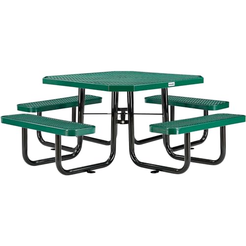 Global Industrial Green / Industrial / 1 Picnic Tables