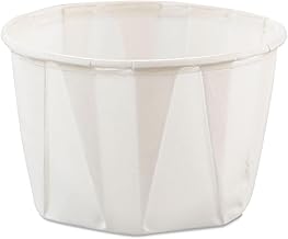 SOLO 200-2050 White Paper 2 Oz. Souffle Portion Cup - 5000 / CS | 5000 / CS