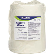 Global Industrial Facility Wipes by Sim Imports – 800 Count (Pack of 1), White, Model 641193