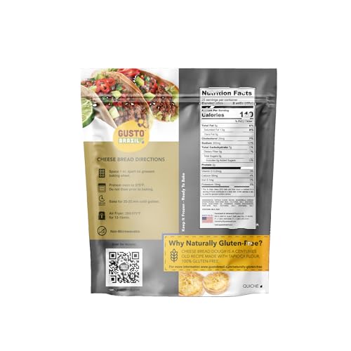 Gusto Brazil Traditional / 22-25g 40-45 Rolls Per Bag Dinner Rolls