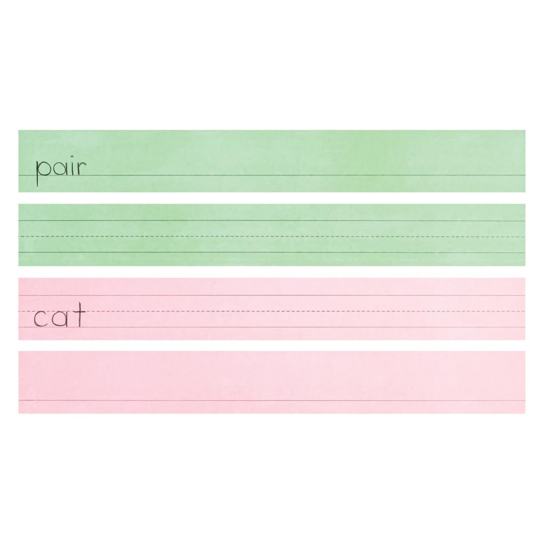 ASE Pacon Sentence Strips – 100 Count (Pack of 1), Tagboard, Assorted Colors, Model PAC5165