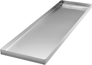 HUBERT® Stainless Steel Display Tray - 26 3/4" L x 8" W x 1" H