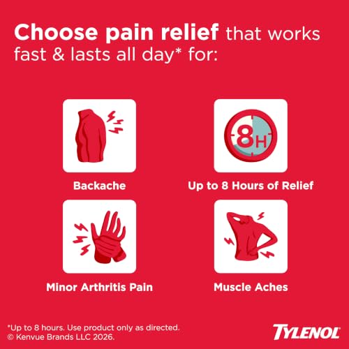 Tylenol 100 Count / Multi / Muscle Aches Tablets-100 ct Acetaminophen