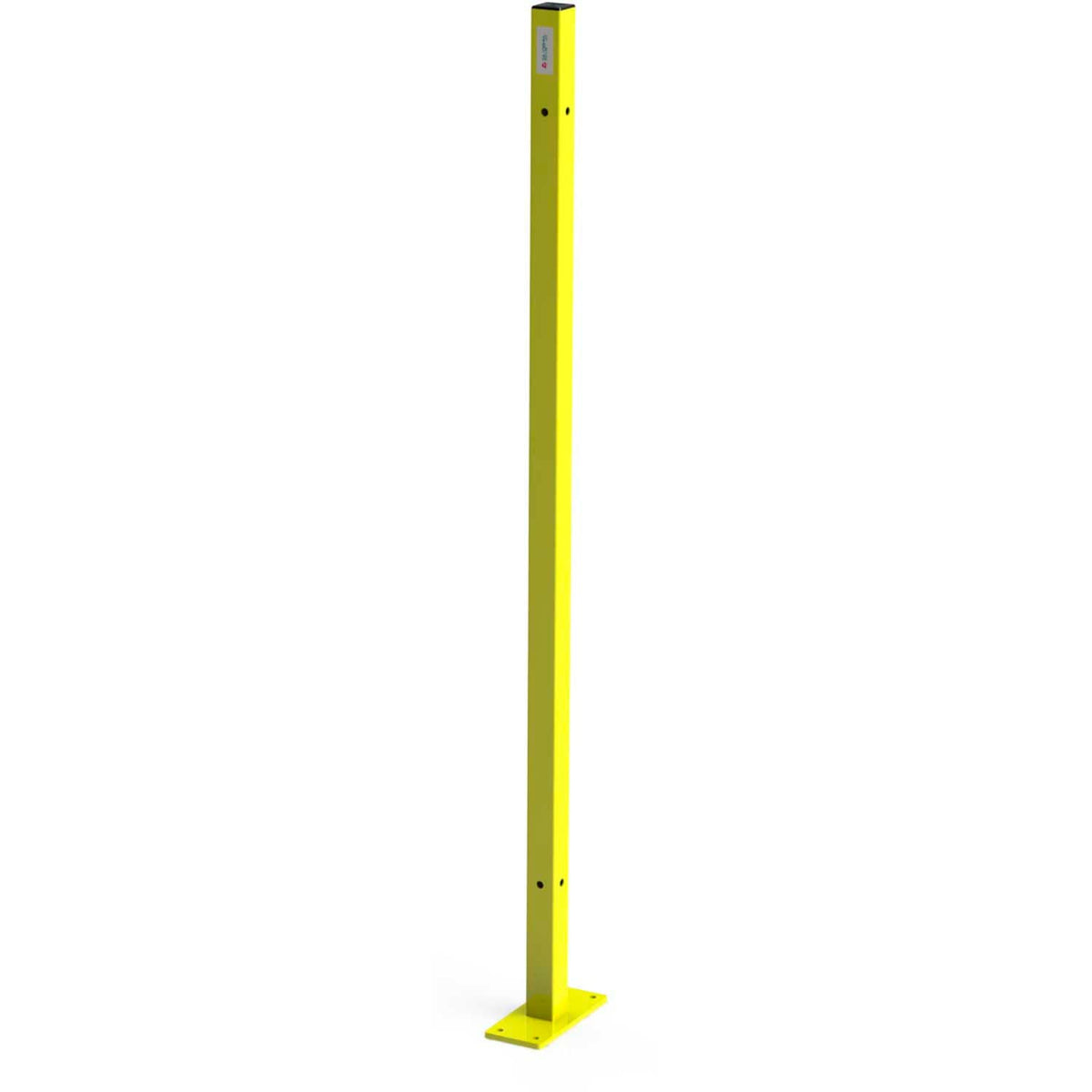 Machine Guard Corner Post by Global Industrial – Steel, Yellow, Model CP5U