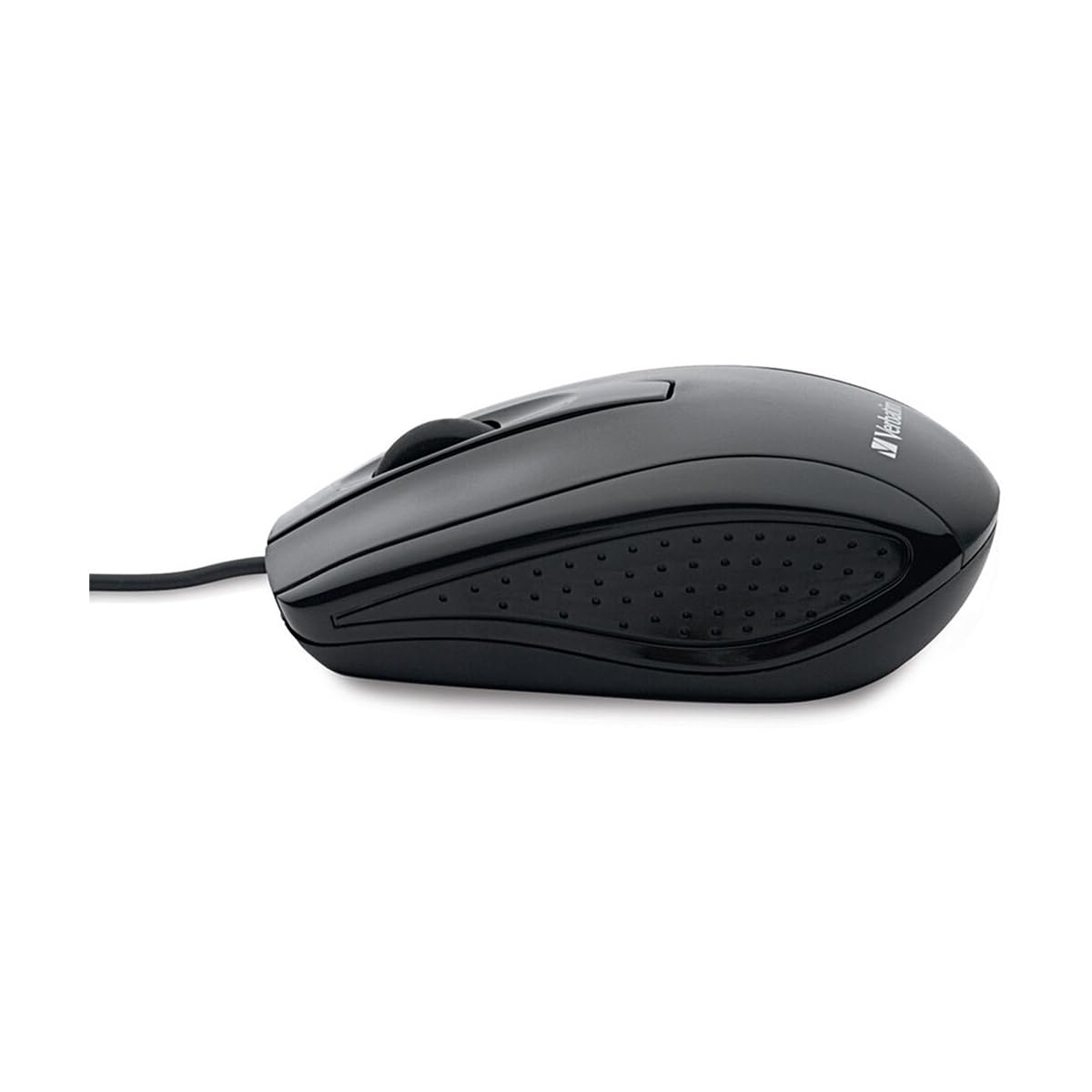 Universal Wired Optical Mouse by Verbatim – No Size, Plastic, Black, Model 70733