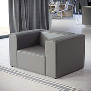 Modway Grey / Contemporary / Armchair Chairs