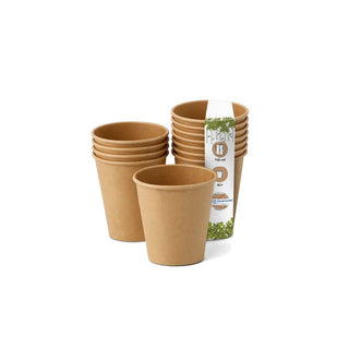 Environmentally Friendly Coffee Cups Paper Cups Brown Unbleached I Espresso Cups Tasting Cups Drinking Cups I Pack of 50 Coffee To Go Disposable Cups ble 100 ml 4 oz by