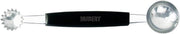 HUBERT Double Melon Baller with Black Softgrip Handle Stainless Steel - 6 1/2 L