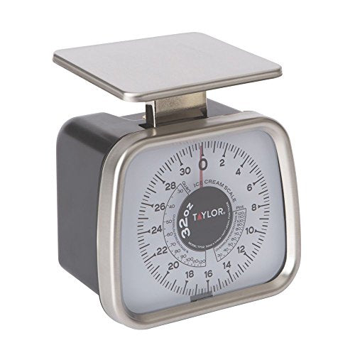 Taylor 2 lbs / Black housing with stainless steel platform / 1 Mechanical Scales