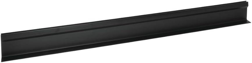 Divider Black T Shape for Parsley Runner with Aluminum Support Plastic - 30" L x 2 1/2 H