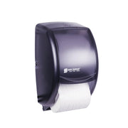Duett Standard Bathroom Tissue Dispenser by San Jamar – Black, Model SJMR3500TBK