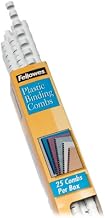 Fellowes 3/8 White Binding Combs (25-Pack)