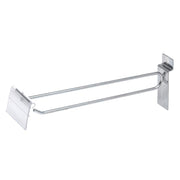 Slatwall Scanhook by Retail Resource – Metal, Silver, Pack of 100, Model 1803