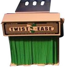 Twist Ease Twist Tie Green, 4" Length | 4,800/Case