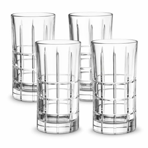 Anchor Hocking Manchester / 4 Pack Tea / 16.0 ounces Iced Tea Glasses