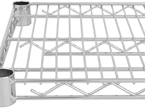 Commercial Chrome Wire Shelving 24 x 72 (2 Shelves) - NSF