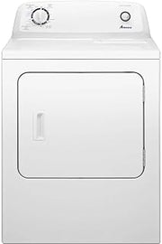 AMANA NED4655EW 6.5 cu. ft. Front Load Electric Dryer with 11 Drying Cycles, White