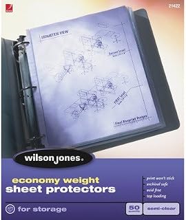 Wilson Jones Economy Weight Sheet Protector