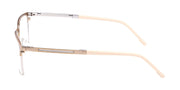 E1152 N 712 MATTE LIGHT GOLD 53/17/145 MALE Eyewear Frame by Flexon – 53/17/145, Plastic, Matte Light Gold, Model FLEXON E1152 N