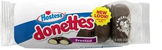 Hostess Donettes Mini Donuts, Chocolate, 3.7 Ounce, 10 Count