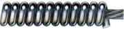 GENERAL WIRE SPRING GIDDS-214102 Pipe Cleaners Drain Cleaning Cable 1/4" x 25', With El Basic Plug Head - 214102