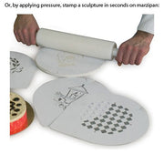 Boun Onomastico Cake-Decorating Stencil by Martellato – Plastic, White, Model MASK 5