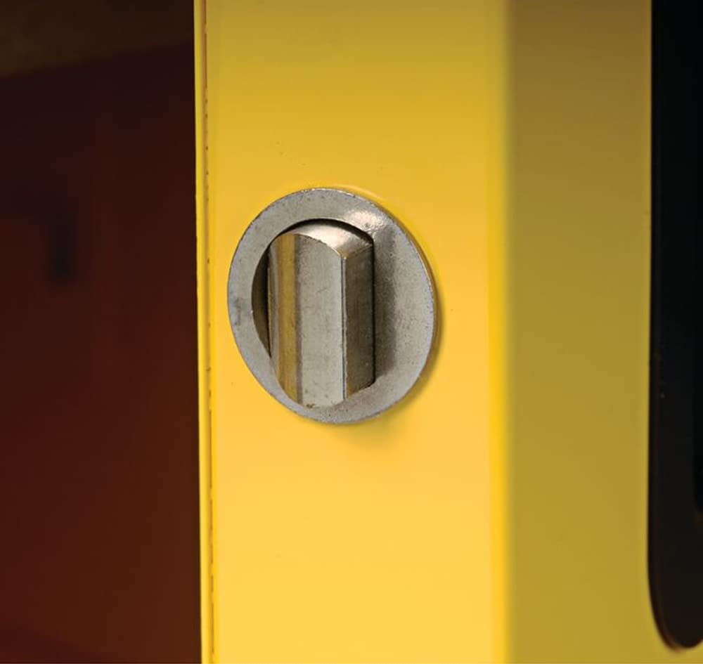 Eagle 96 gallon, 65"Height, 31-1/4"Width, 31" / Yellow / Safety Cabinet for Paint & Ink Safety Storage Cabinets