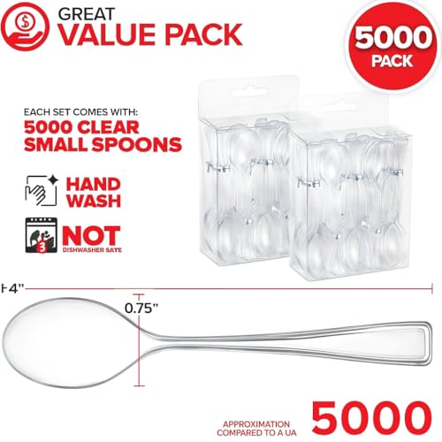 Stock Your Home 5600 / Spoon / Clear Spoons