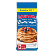 Krusteaz Buttermilk / 56 Ounce (Pack of 12) / 1 Pancakes & Waffles