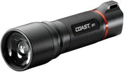 COAST HP7 730 Lumen Focusing LED Flashlight with SLIDE FOCUS and BEAM LOCK, Black