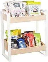 CAL-MIL Blonde 2 Tier Organizer, 16 inch Width x 9 inch Depth x 18 inch Height