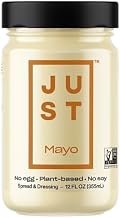 Just Mayo Original Mayonnaise, Vegan, Egg Free, 12 Fluid Ounces (Pack Of 6)